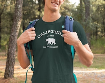 California Bear T-Shirt: College Style Unisex Tee