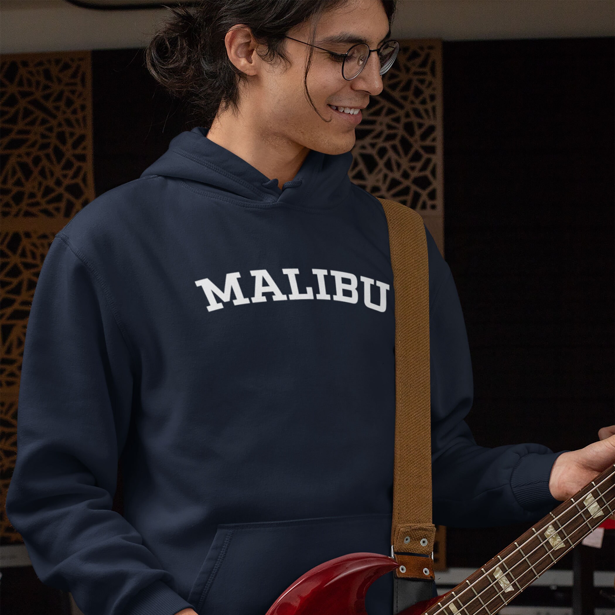 Malibu Unisex Hoodie Malibu Hoodie Malibu Sweatshirt West Coast Hoodie ...