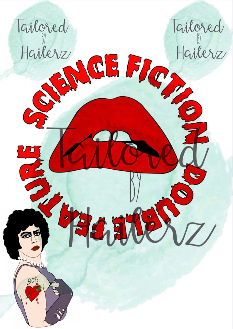 Rocky horror picture show svg png pdf digital download x2 | Etsy