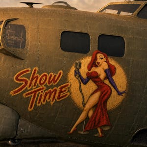B 17 Bomber Nose Art - Etsy