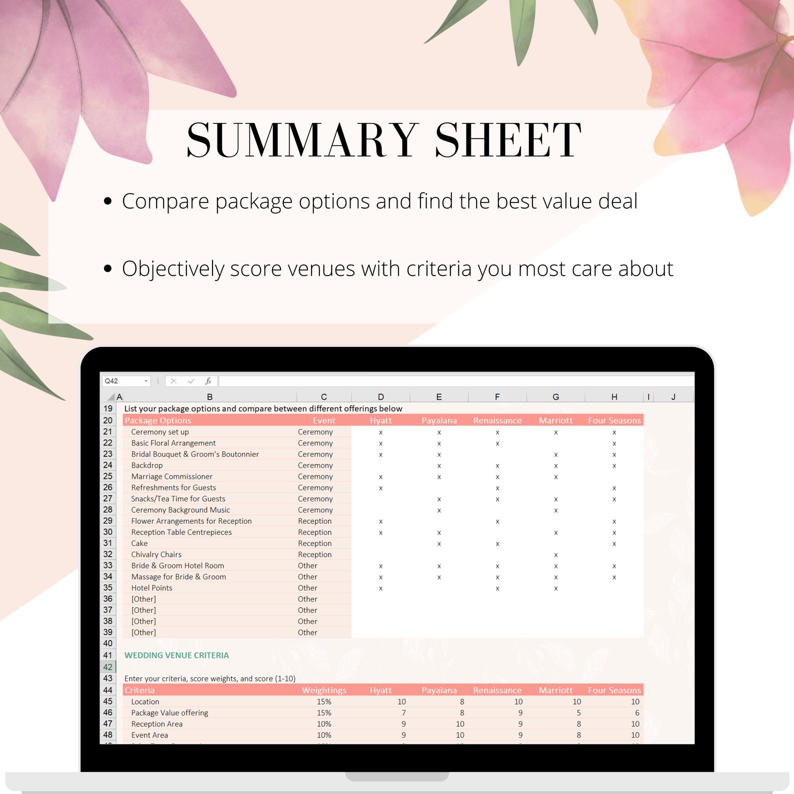 Event Price List Template | Images and Photos finder