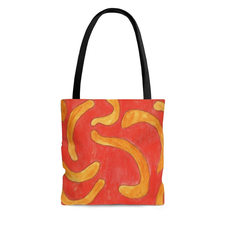 Urban Art Tote Bag 3 sizes 16 Retro custom gift aesthetic image 0