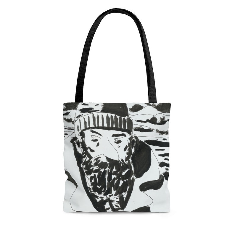 Urban Art Tote Bag 3 sizes 17 Retro custom gift aesthetic image 0