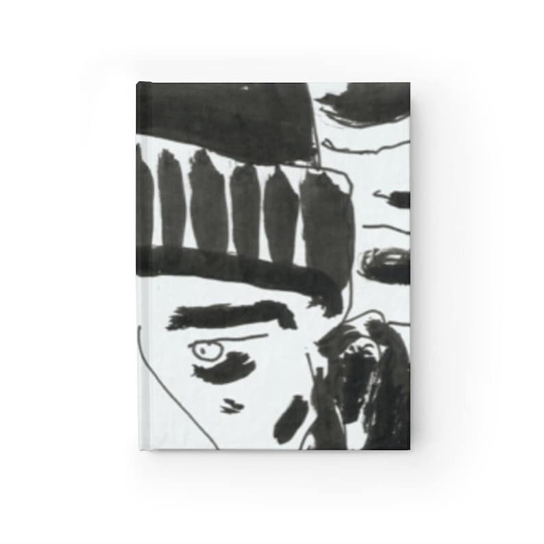 Blank Journal With Cool Art Cover 30  Retro custom gift image 0