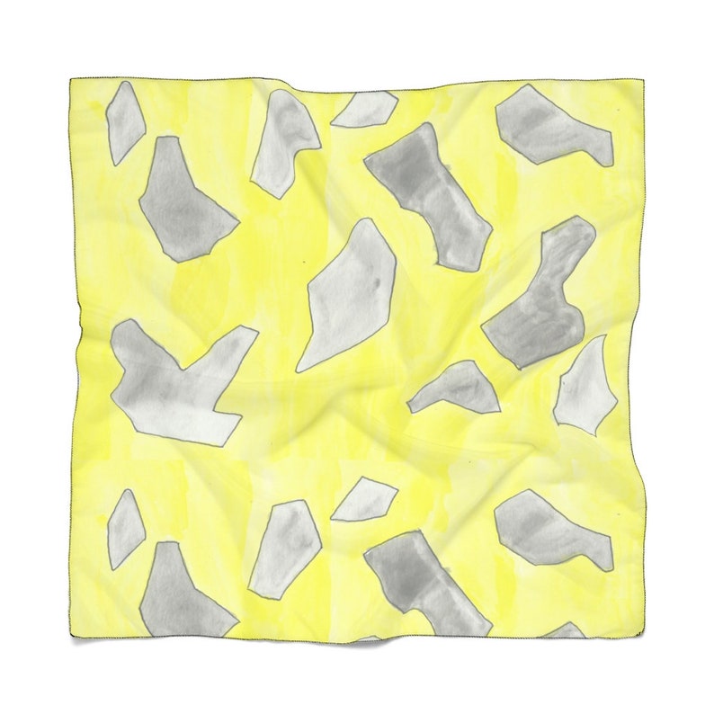 Urban Art Transparent Scarf 7 Retro custom gift pop art image 0