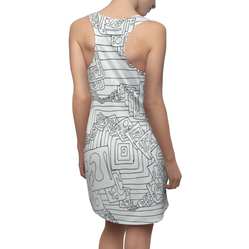 Urban Art Racerback Dress 10 Retro custom gift dresses image 0