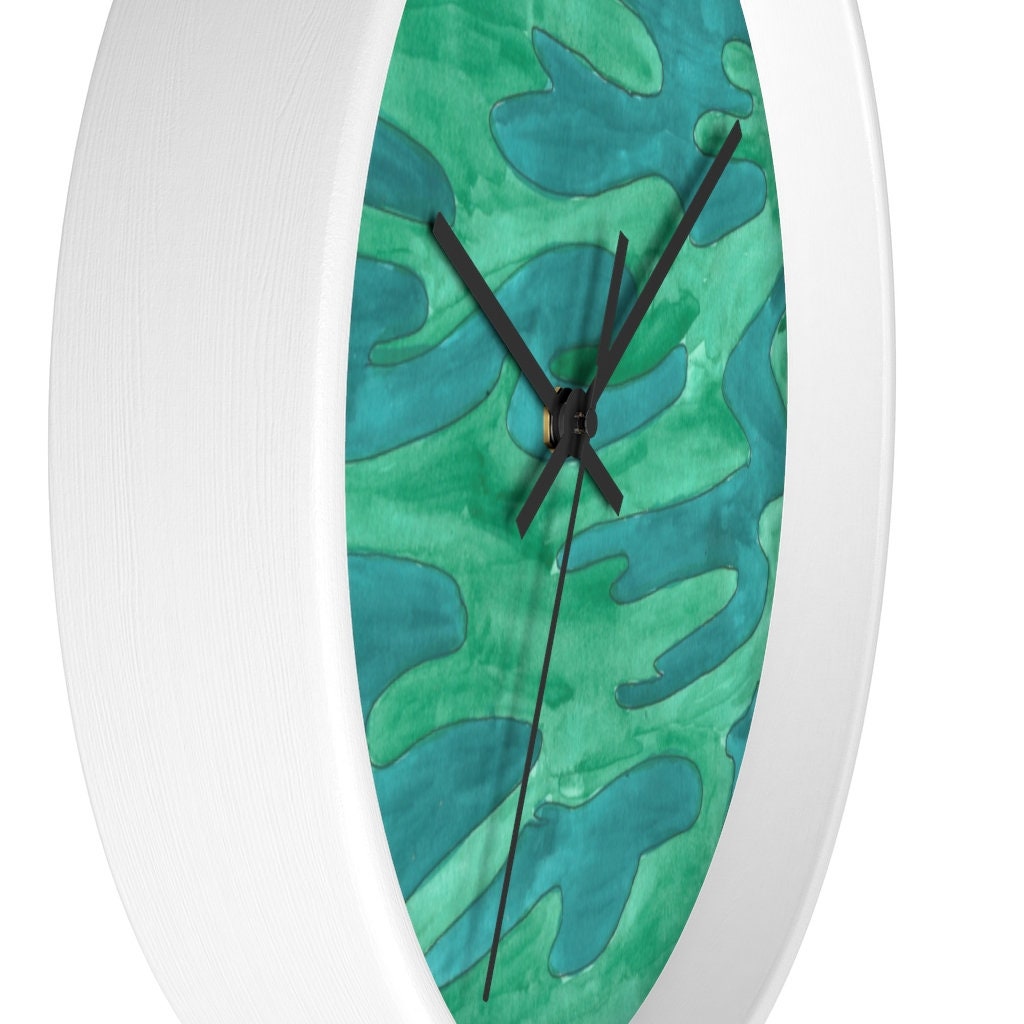 Cool Art Wall Clock 8 Retro custom gift designer aesthetic Etsy