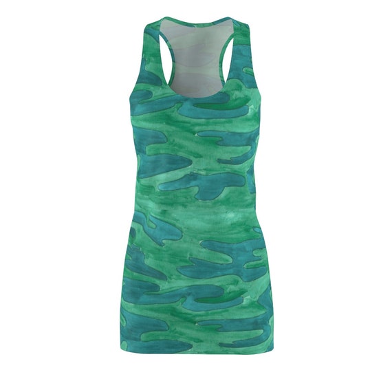 Retro custom gift dresses accessories Cool Art Racerback Dress 12 NunoNevesStore skirts