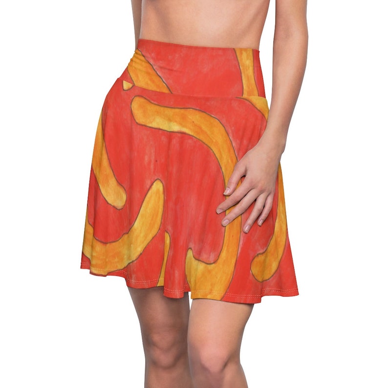 Urban Art Skater Skirt 11 Retro custom gift skirts image 0