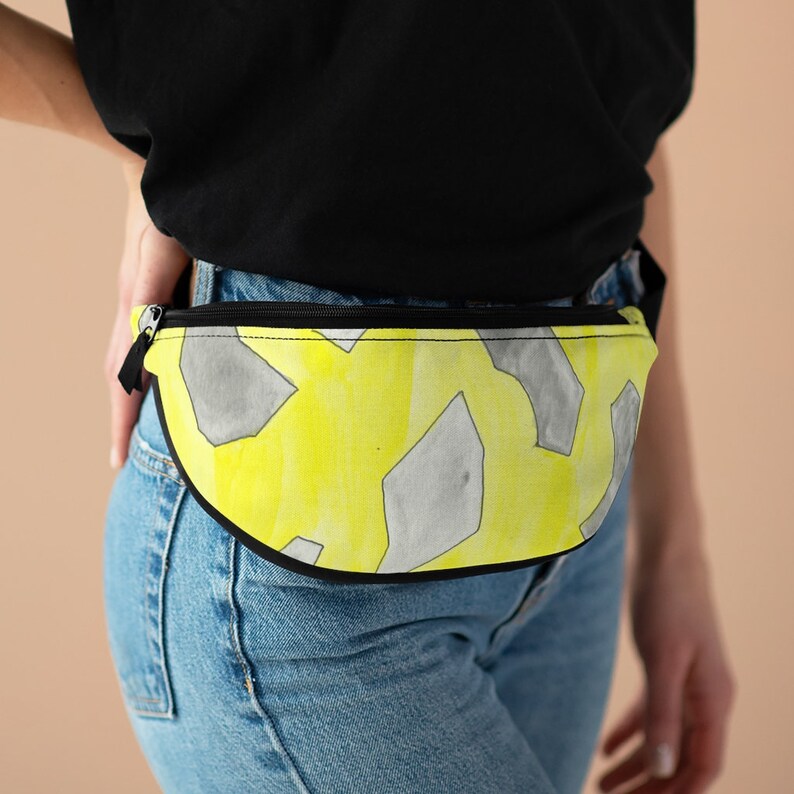 Urban Art Fanny Pack 9 Retro custom gift pop art line art image 0