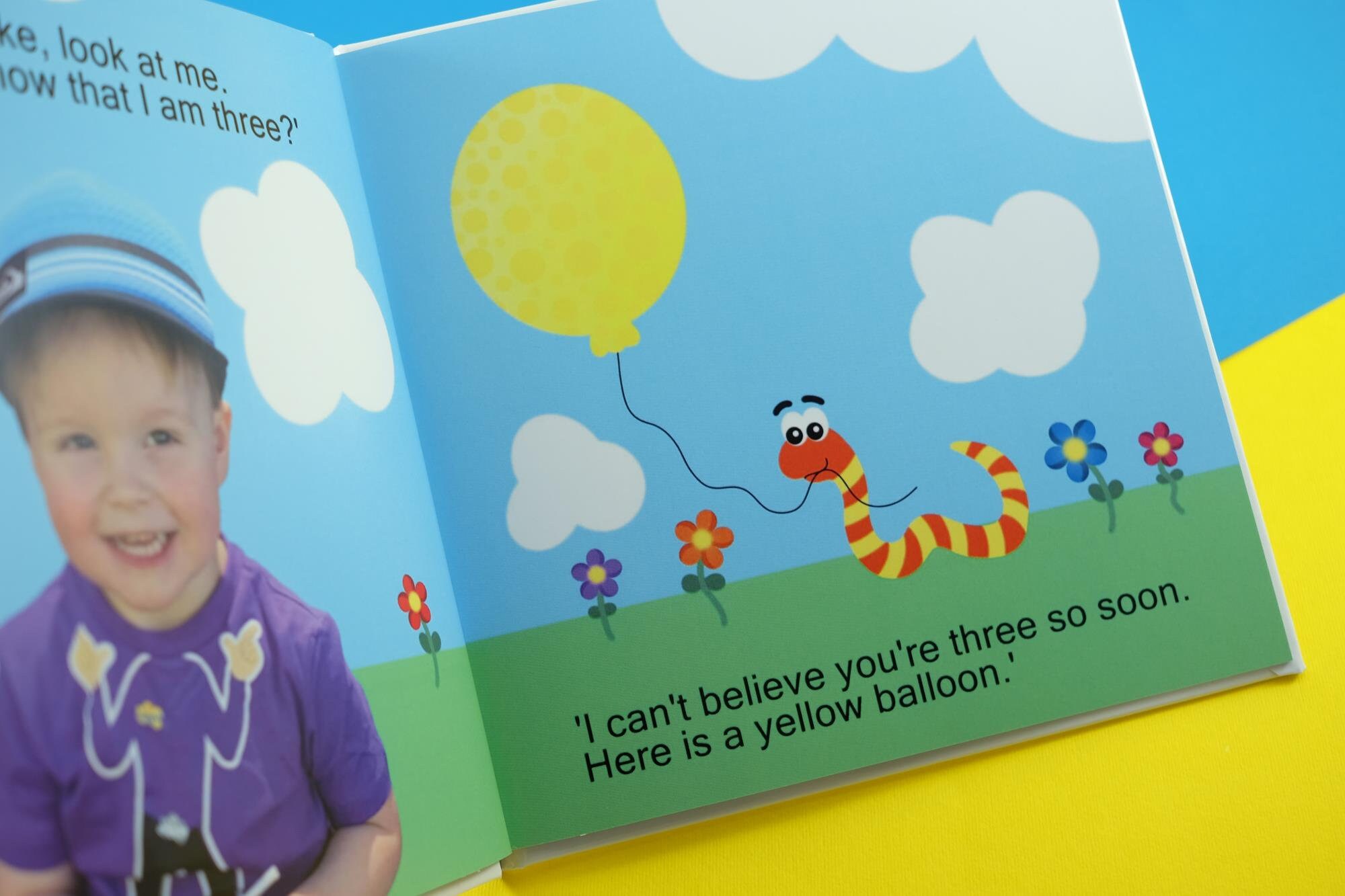 Personalized Childrens Book Three Year Old Unique Gift Etsy