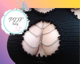 Crochet LINGERIE Pattern PDF І Sexy Underwear Bikini PDF І Pole