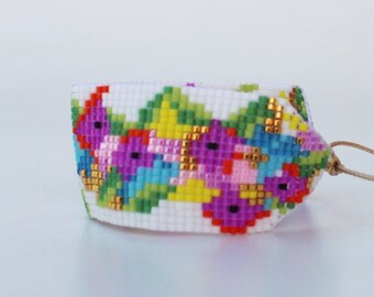 Pulsera de cuentas Miyuki - Joyería ética para los amantes de la moda lenta