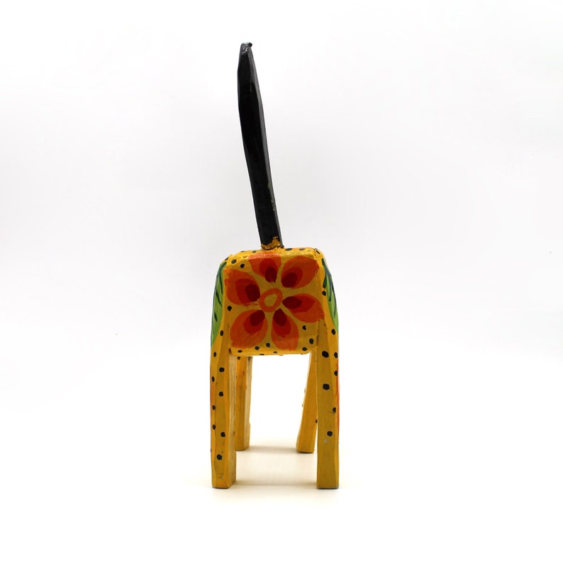 Handcarved Wood Decor Figure Traditional Woodwork Folk Art Wooden Decor