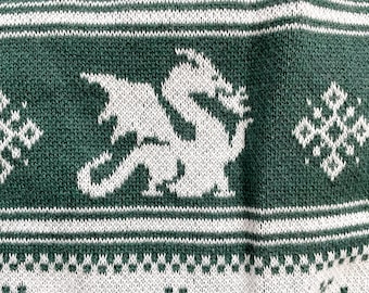 Dragons & Dice Faire Isle Sweater