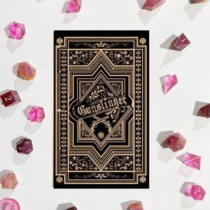 Gunslinger TTRPG Journal | Faux Leather Cover