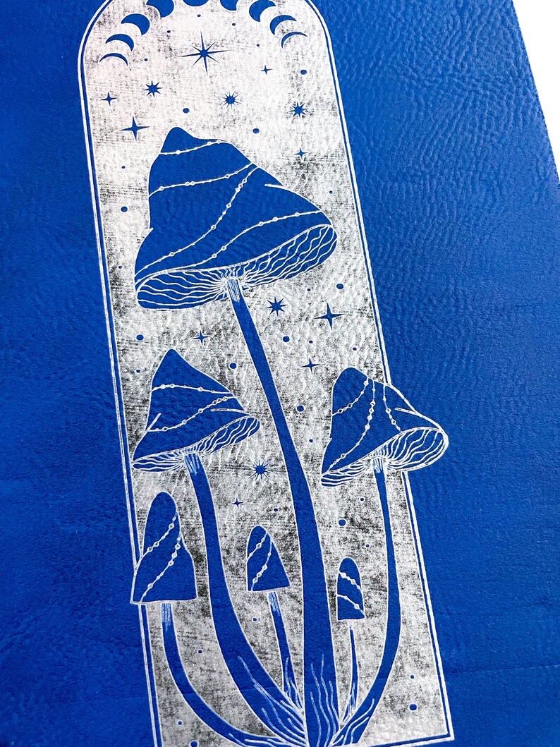 Ready to Ship Mystical Mushroom Journal Multiple Colors Available Etsy