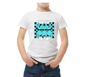 Descarga PNG de Too Hip to Hop Retro Bunny