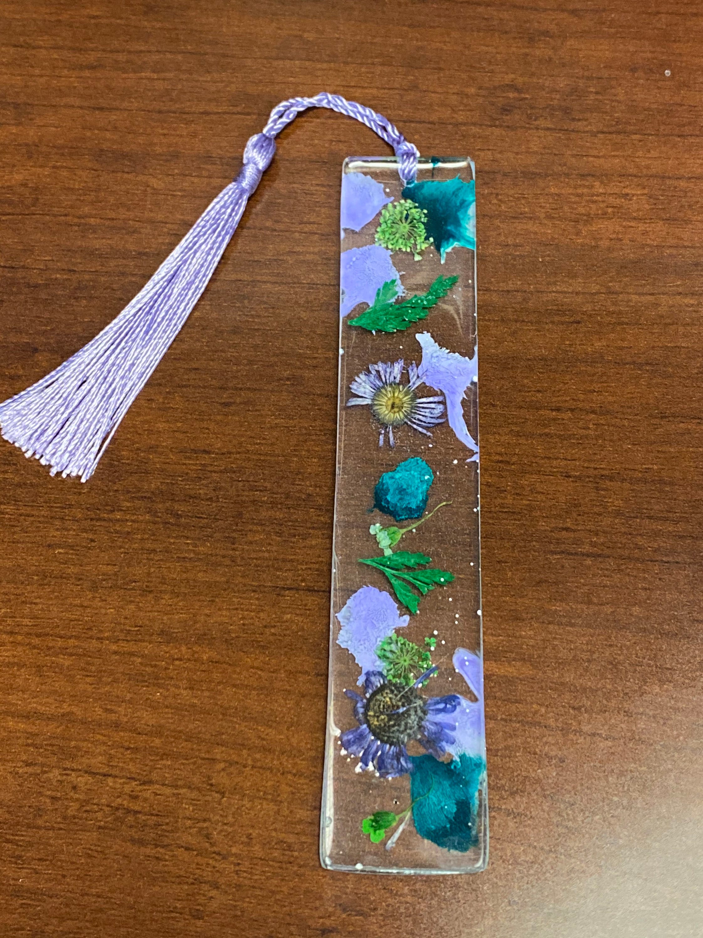 Handmade Resin Bookmarks Etsy