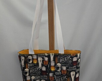 Beer Glass fabric purse