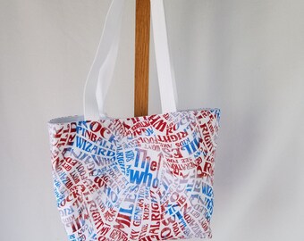 The Who fabric purse