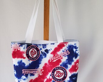 Washington Nationals fabric purse