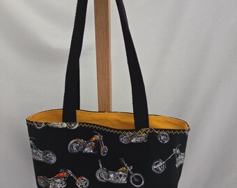 Motorcycle fabric purse