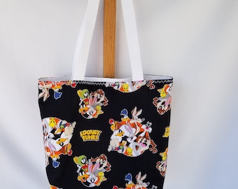 Looney Tunes fabric purse