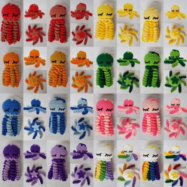 Crochet Octopus for NICU, Preemie babies, Handmade