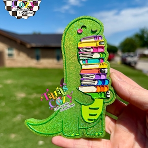 Book Dinosaur Car Freshie, Car Scent, Air Freshener