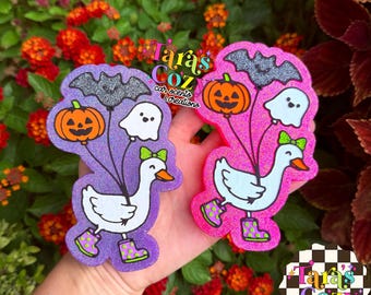 Halloween Goose with Balloons Car Freshie, Air Freshener, Car Scent