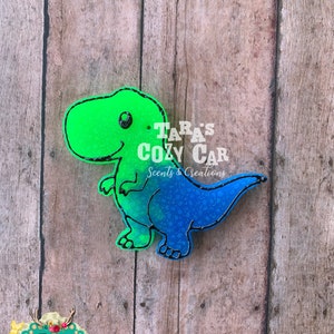 T-Rex Dinosaur Car Freshie, Car Scent, Car Candle, Car Smellie, Aroma Bead Air Freshener