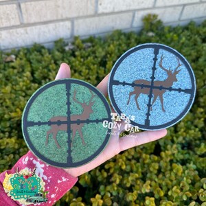 Deer In Scope Car Freshie, Car Scent, Air Freshener