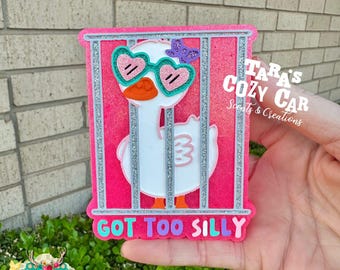 Got Too Silly Goose Car Freshie, Car Scent, Air Freshener