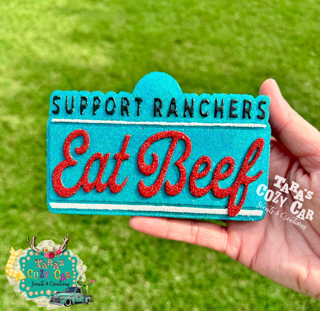 Support Ranchers Eat Beef Car Freshie, Car Scent, Air Freshener - Etsy
