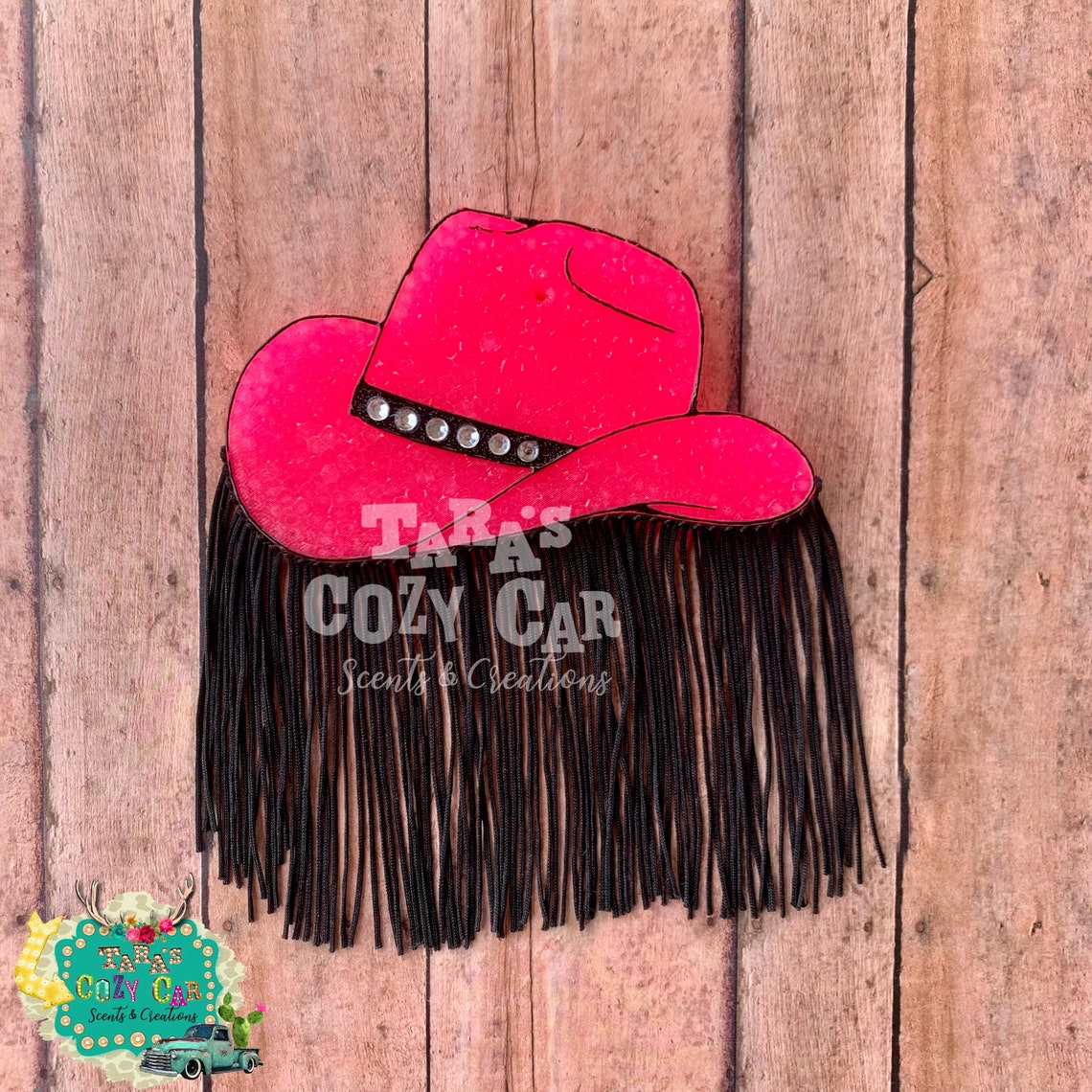 Large Cowboy Hat Car Freshie Car Scent Air Freshener Etsy