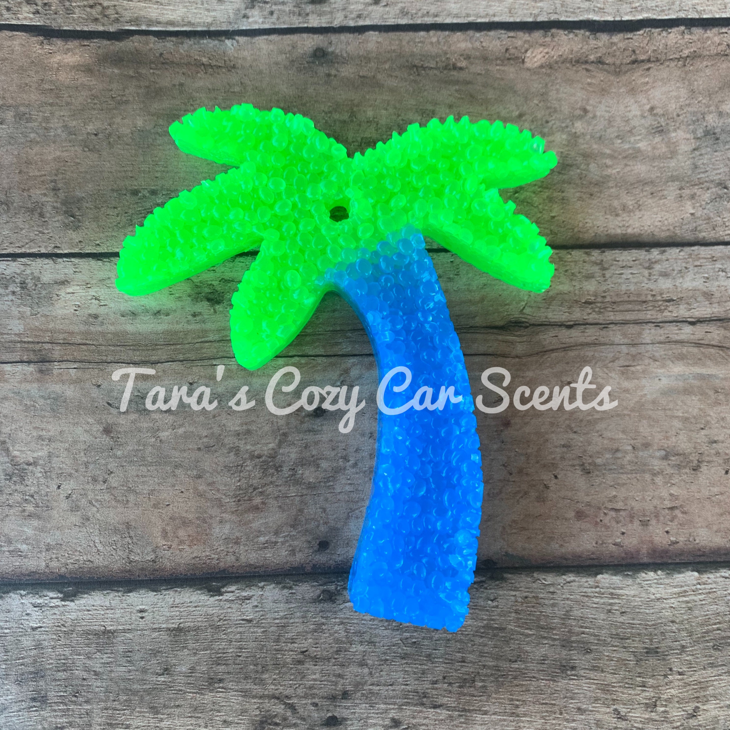 Palm Tree Car Freshie Car Scent Aroma Bead Air Freshener Etsy