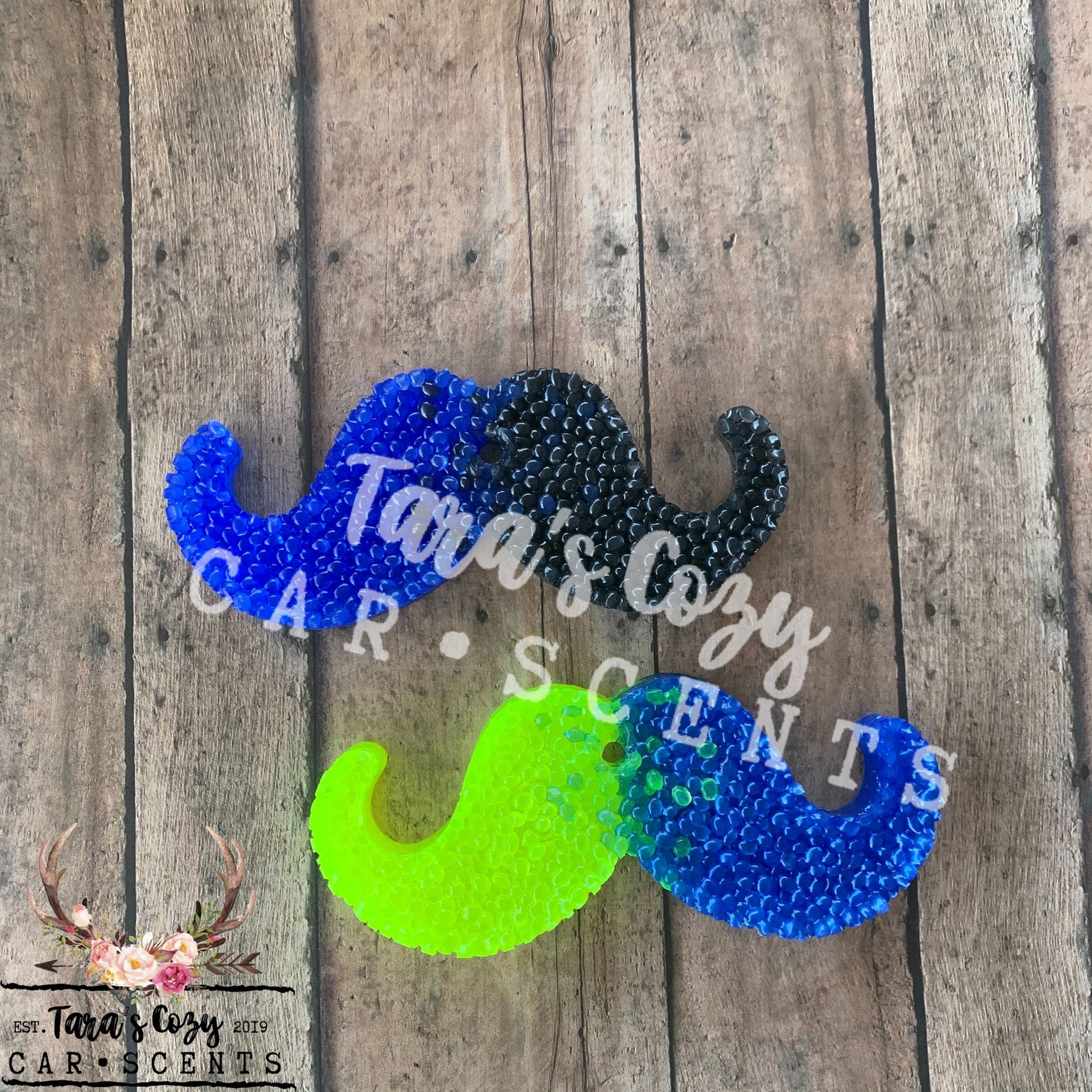 Handlebar Mustache Car Scent Car Freshie Aroma Bead Air Etsy