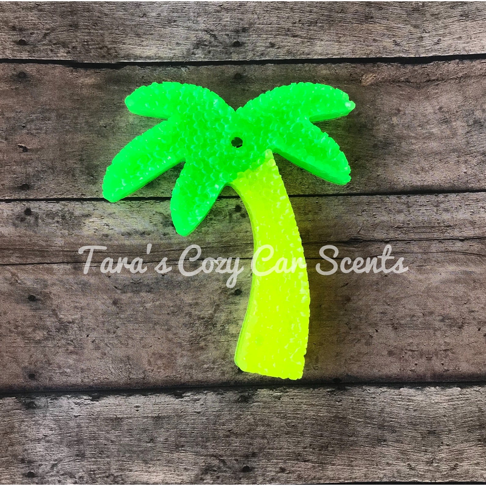 Palm Tree Car Freshie Car Scent Aroma Bead Air Freshener Etsy