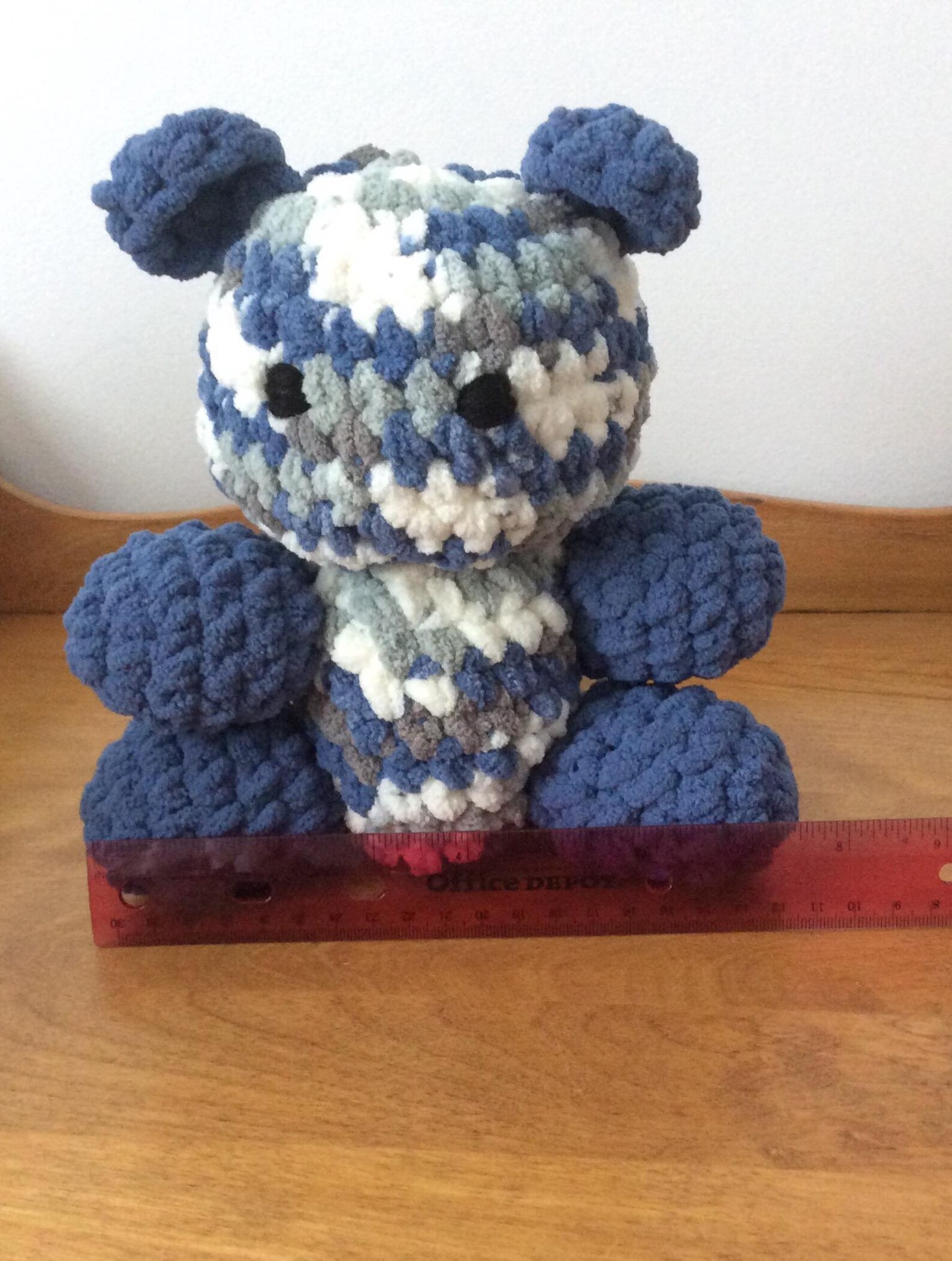 Crochet Teddy Bear Soft for Babies Nursery Decoration | Etsy