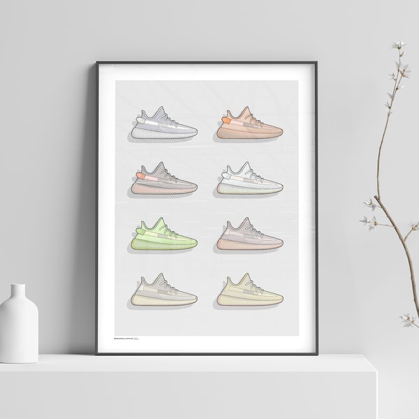 Yeezy 350 V2 Collection Poster V1