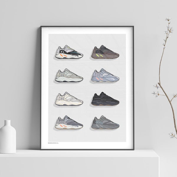 Yeezy 700 V1 Collection Poster