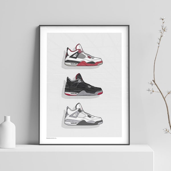 Poster de la collection Air Jordan 4 « OG »