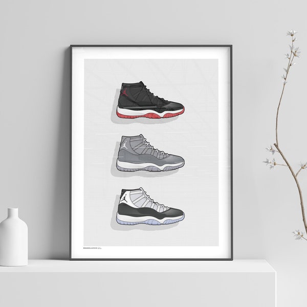 Air Jordan 11 'OG' Collection Poster