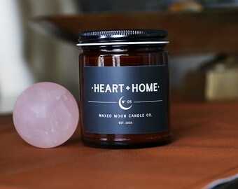 Home & Heart Candle | Romance Candle | Find or Strengthen Love | Natural Soy Candle | 9 oz FREE shipping within USA