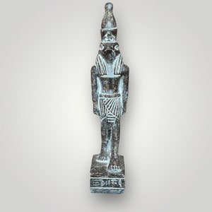 Egyptian God Horus statue Falcon bird God of the Sky unique Sculpture Horus figurine handmade antique Sculpture Horus goddess Made In Egypt
