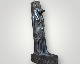 Egyptian god Anubis goddess of afterlife Anubis statue Anubis figurine God of Afterlife God of Mummification Anubis sculpture Made In Egypt