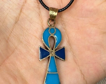 Ankh Necklace Key of Life Pendant Egyptian Gift Ancient Egyptian Pendant Gift Necklace Handmade Gift Rare Pendant Made In Egypt