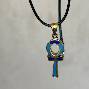 Key Of Life Ankh Necklace, VINTAGE ANKH PENDANT, Egyptian Gift for Men and Women, Ancient Egyptian Pendant Made In Egypt