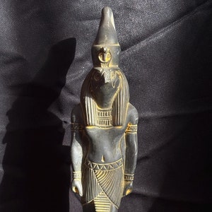 Unique Egyptian God Horus statue Falcon bird God of the Sky unique Sculpture Horus figurine handmade antique Sculpture Horus Made In Egypt